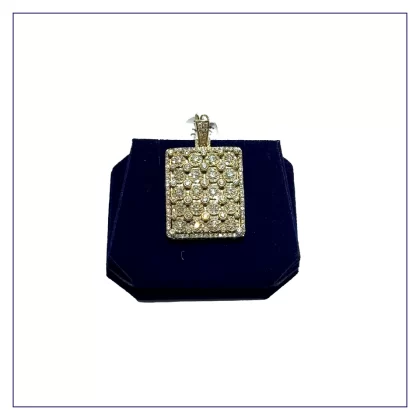The Apex Custom Diamond Dog Tag (4.70 CTW)