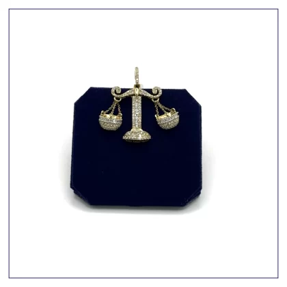 The Justice Statement Pendant in 10k Gold