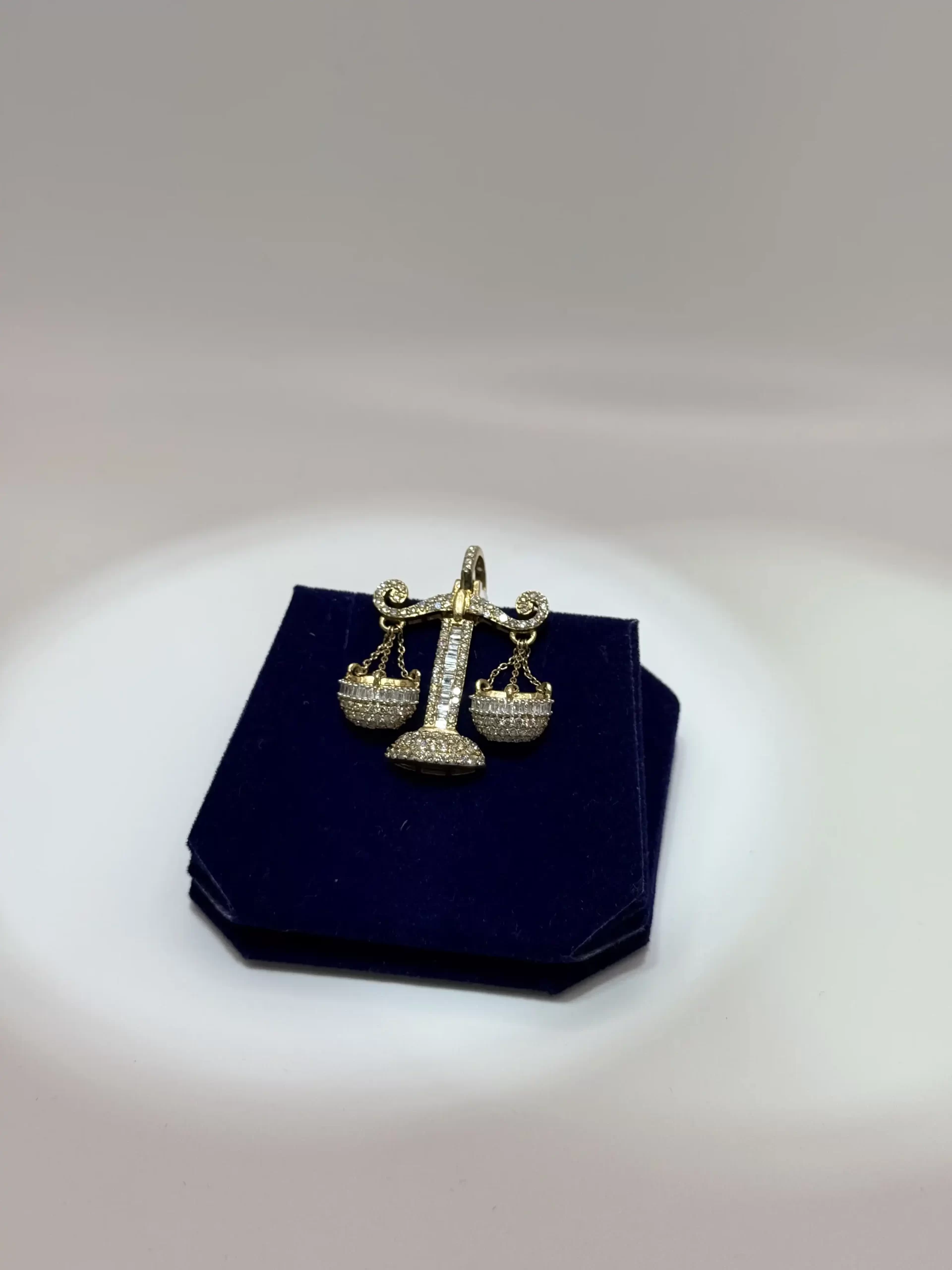 The Justice Statement Pendant in 10k Gold - Image 2