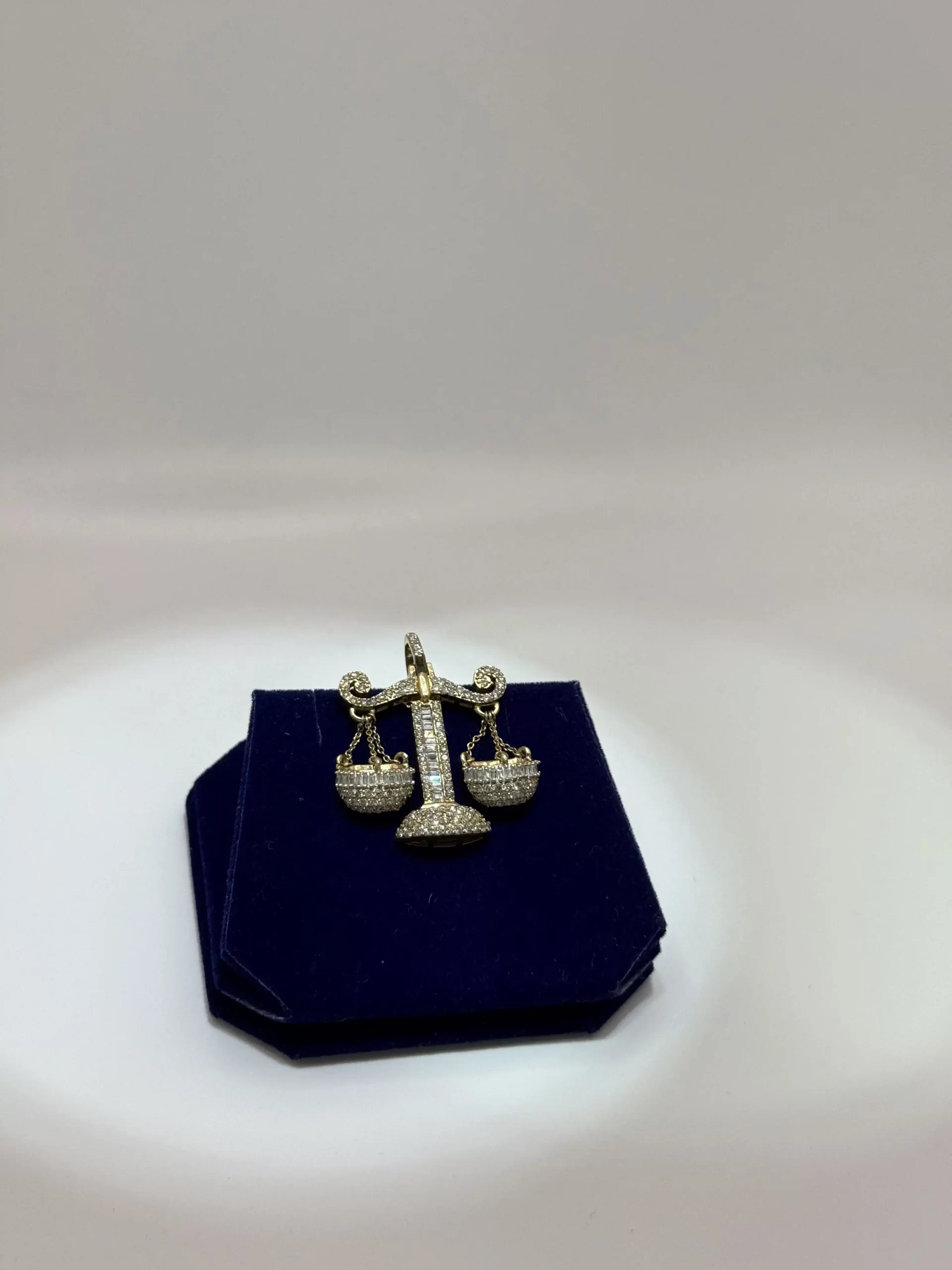 The Justice Statement Pendant in 10k Gold - Image 3