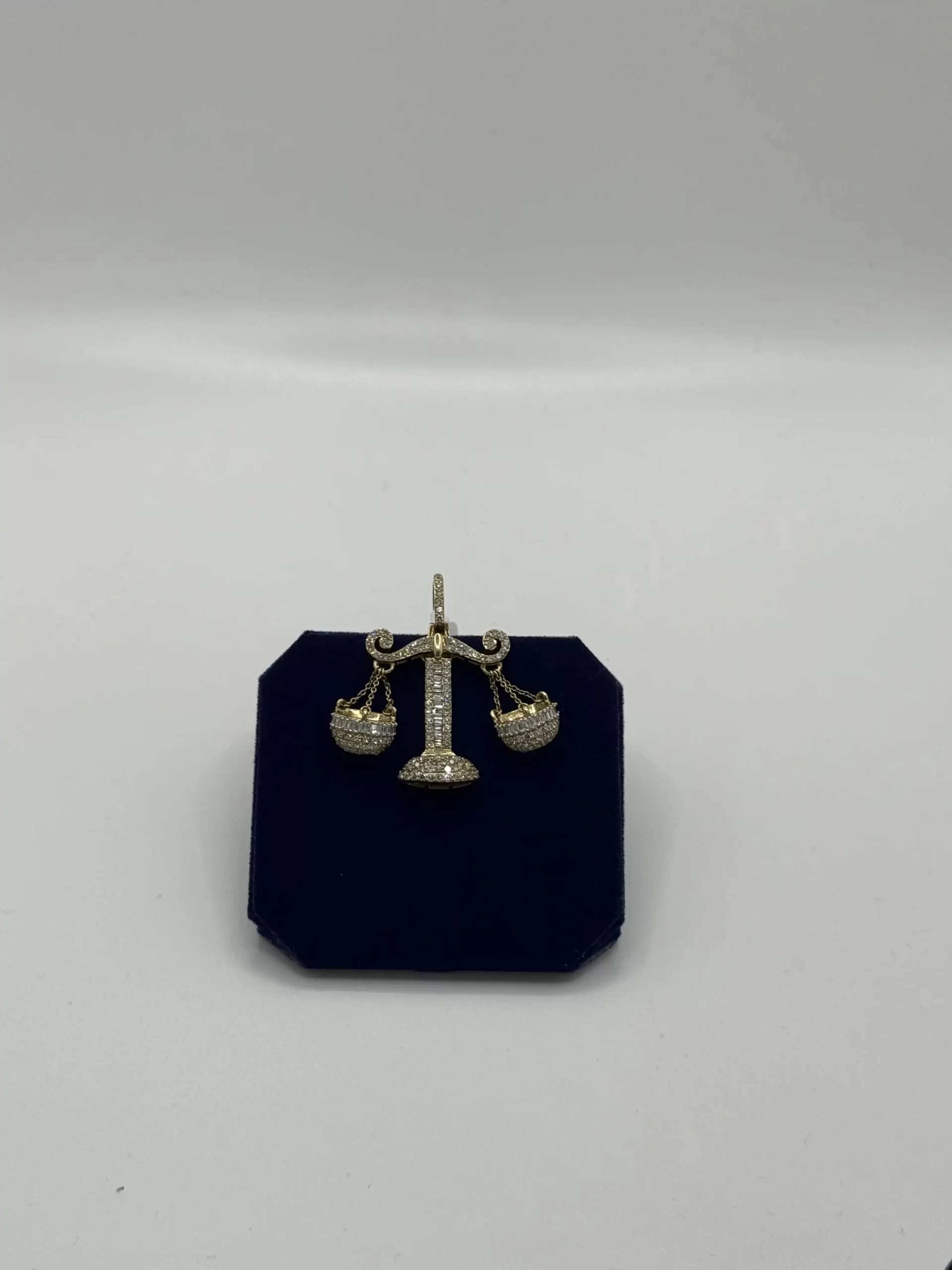 The Justice Statement Pendant in 10k Gold - Image 4