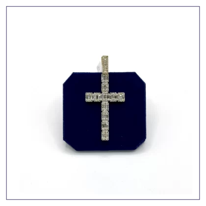 The Cathedral Baguette Cross (4.50 CTW)