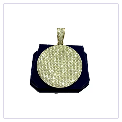 The Colossus Diamond "Biscuit" Medallion (16.00 CTW)