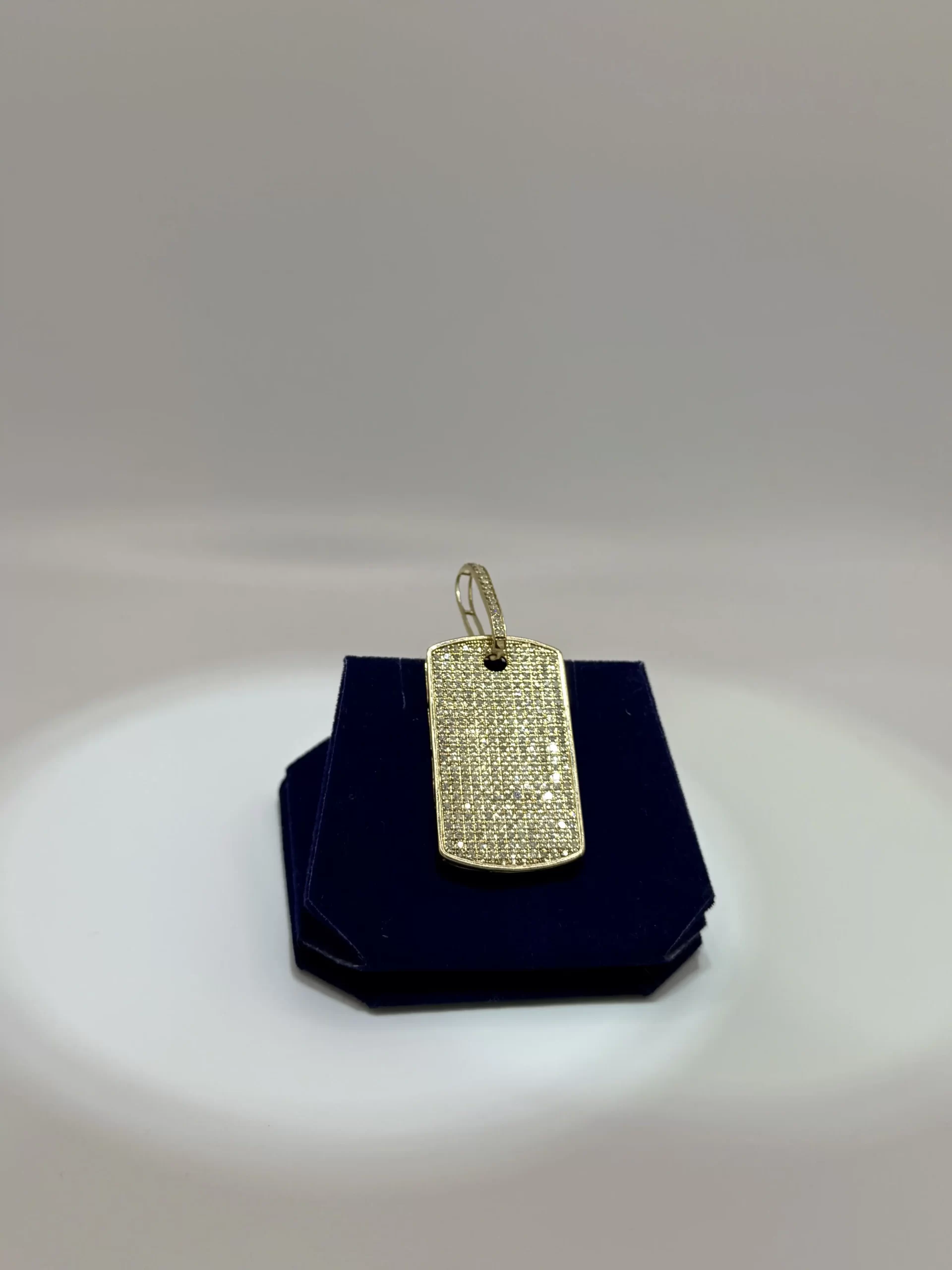 The Daily Essence Diamond Dog Tag (1.50 CTW) - Image 2
