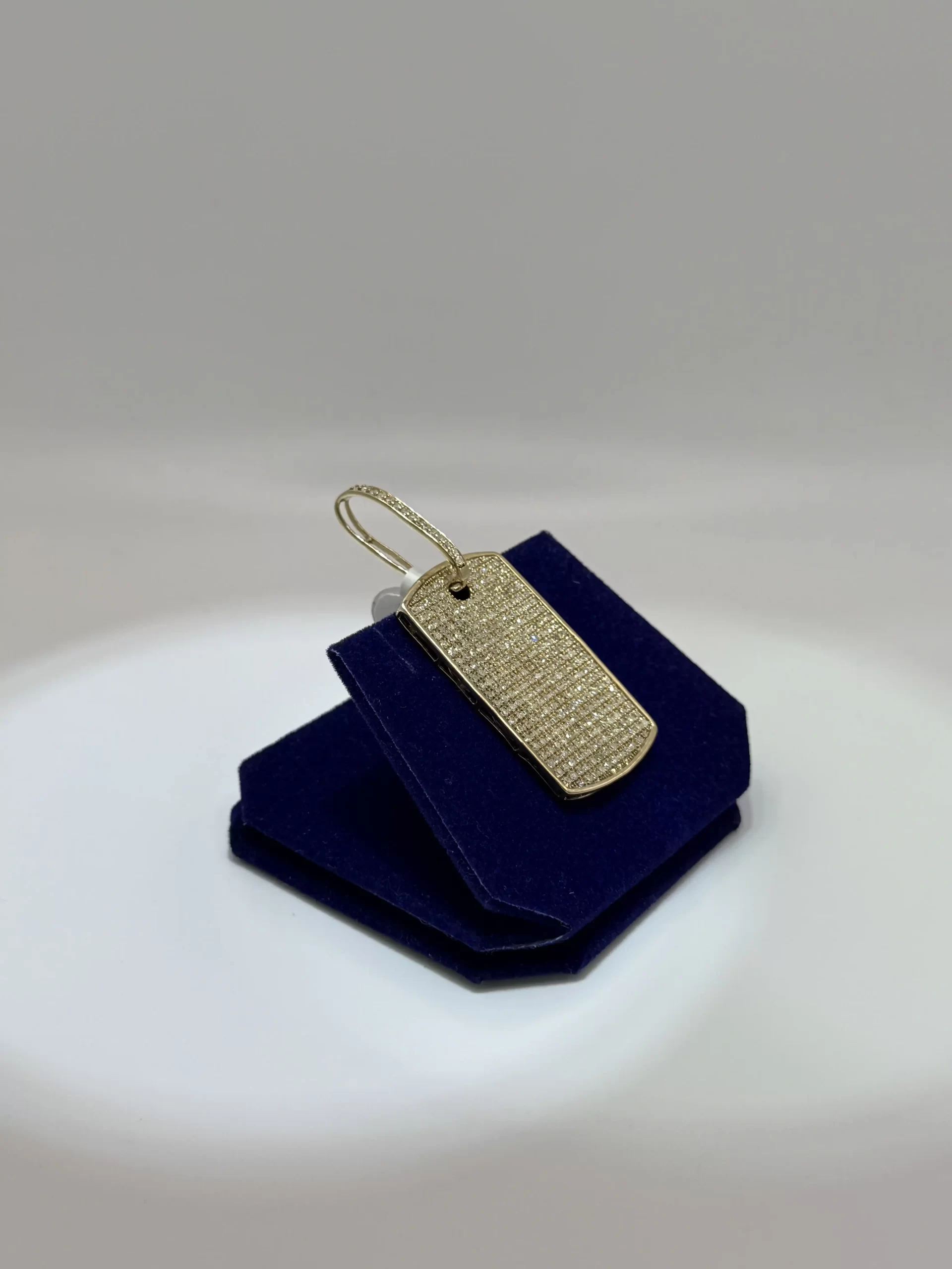 The Daily Essence Diamond Dog Tag (1.50 CTW) - Image 3