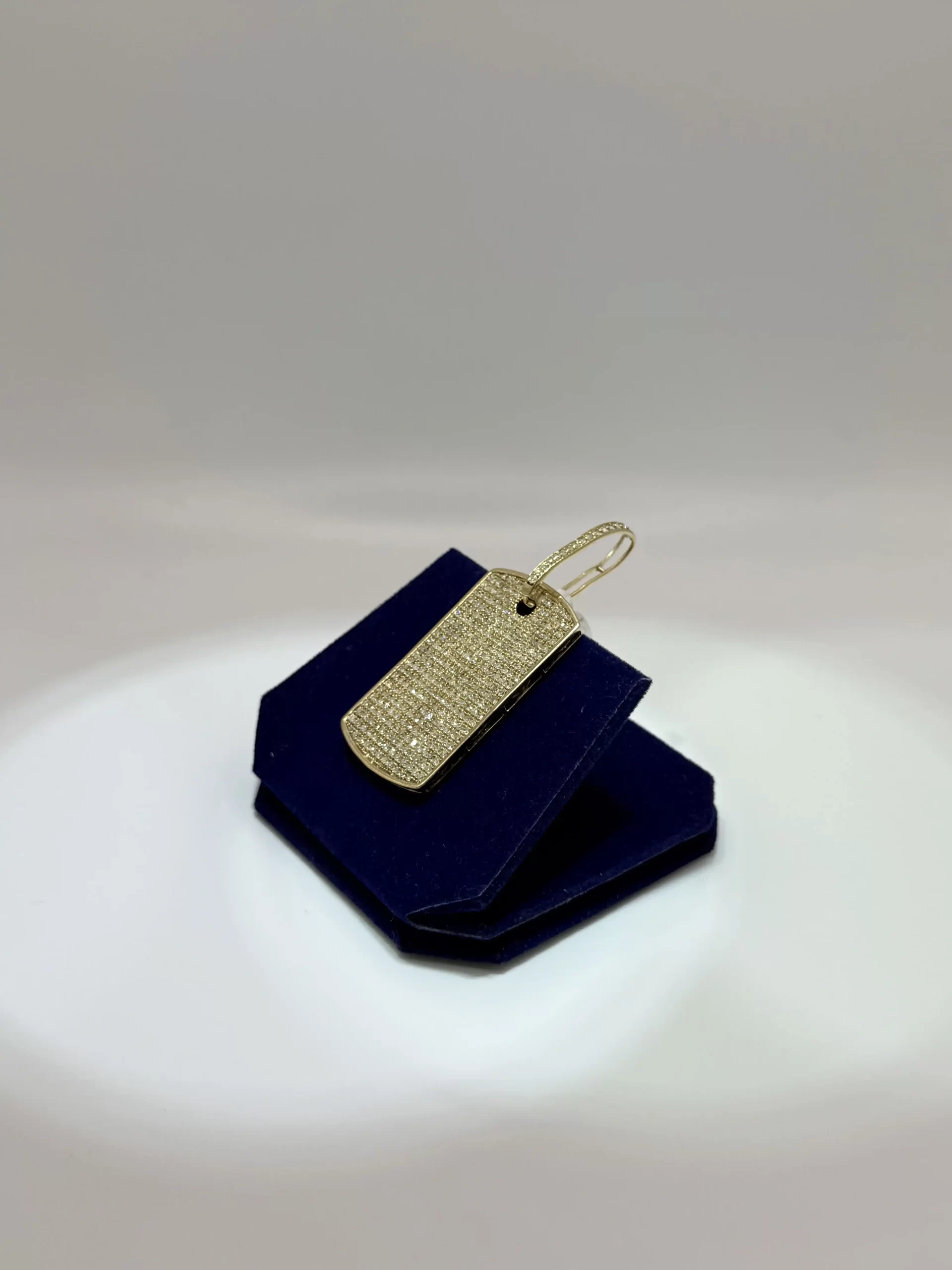 The Daily Essence Diamond Dog Tag (1.50 CTW) - Image 4