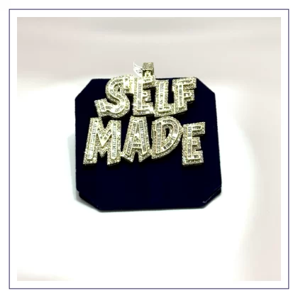 The Hustler’s Manifesto "Self Made" Pendant (8.00 CTW)