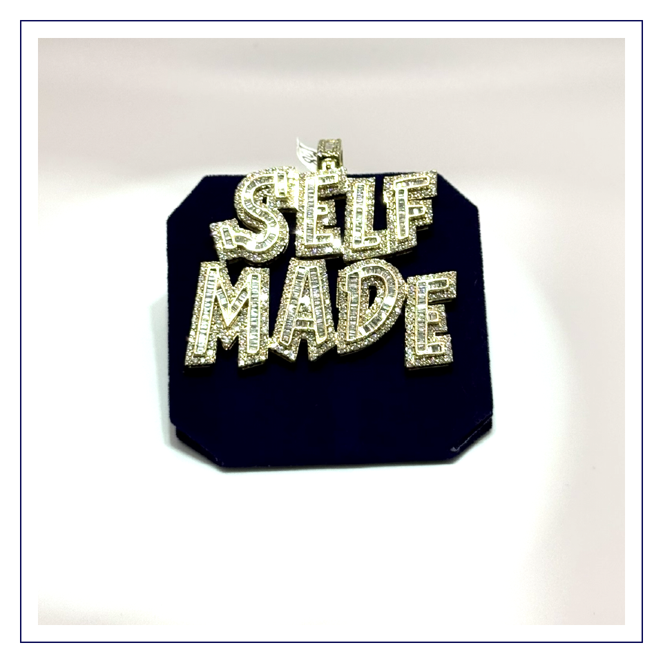 The Hustler’s Manifesto "Self Made" Pendant (8.00 CTW)