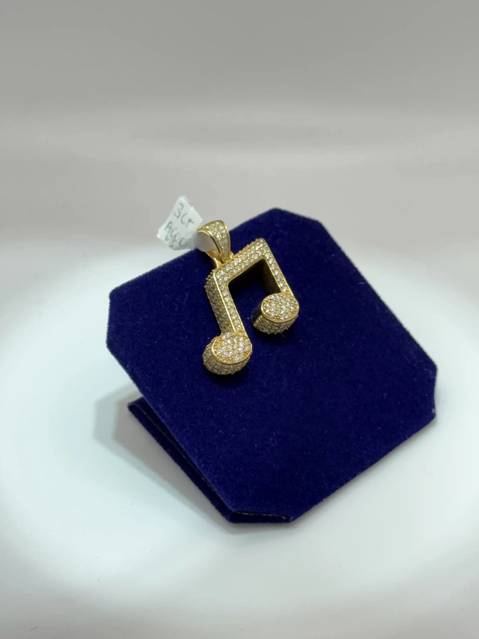 The "Golden Rhythm" Music Note (3.00 CTW) - Image 2