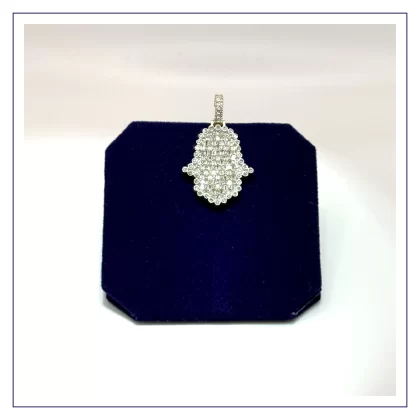 The "Baguette Core" Hamsa (2.00 CTW)
