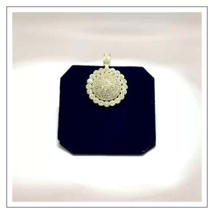 The "Solar Flare" Diamond Medallion (2.00 CTW)
