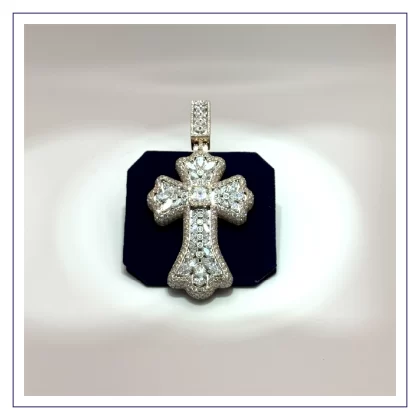 The "Mosaic Masterpiece" Multi-Cut Cross (25.08 CTW)