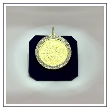 The "Imperial 50 Pesos" Diamond Medallion (5.00 CTW)