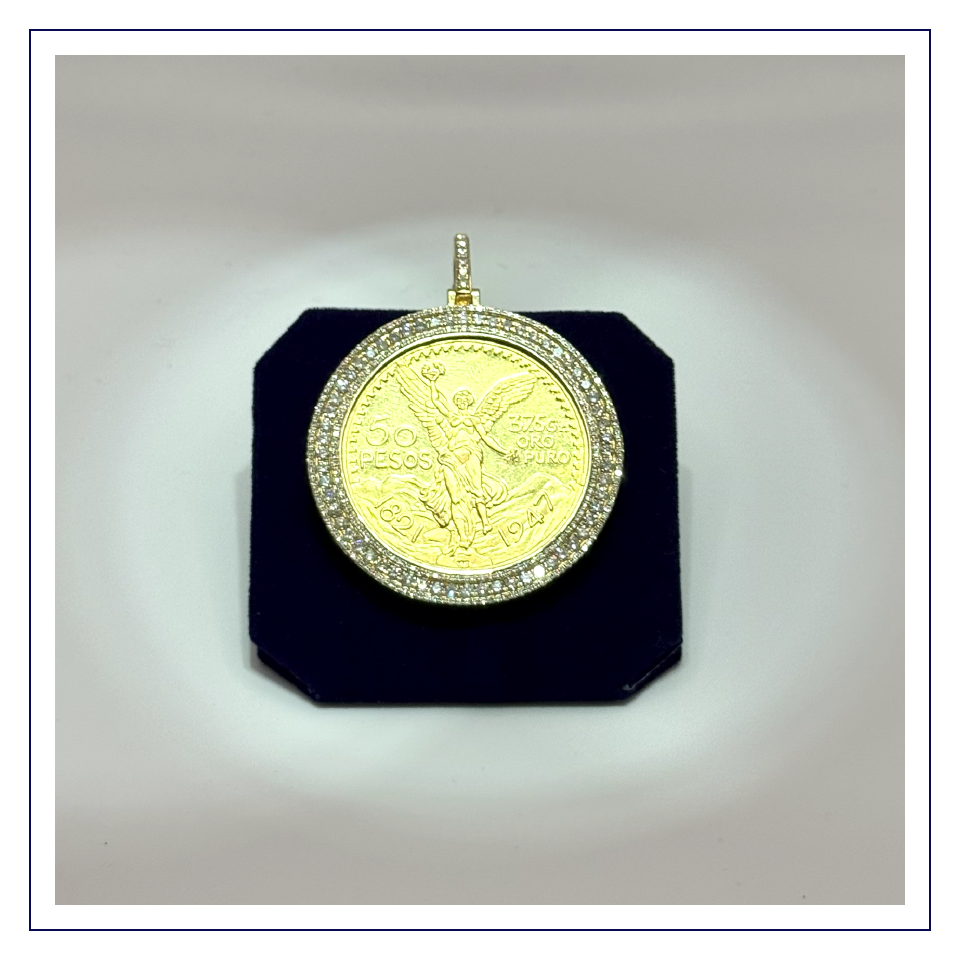 The "Imperial 50 Pesos" Diamond Medallion (5.00 CTW)