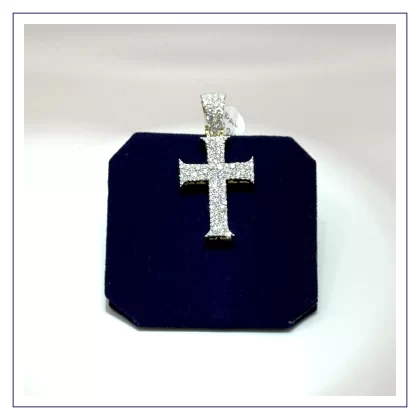The "Luminous Faith" Lab Diamond Cross (2.50 CTW)