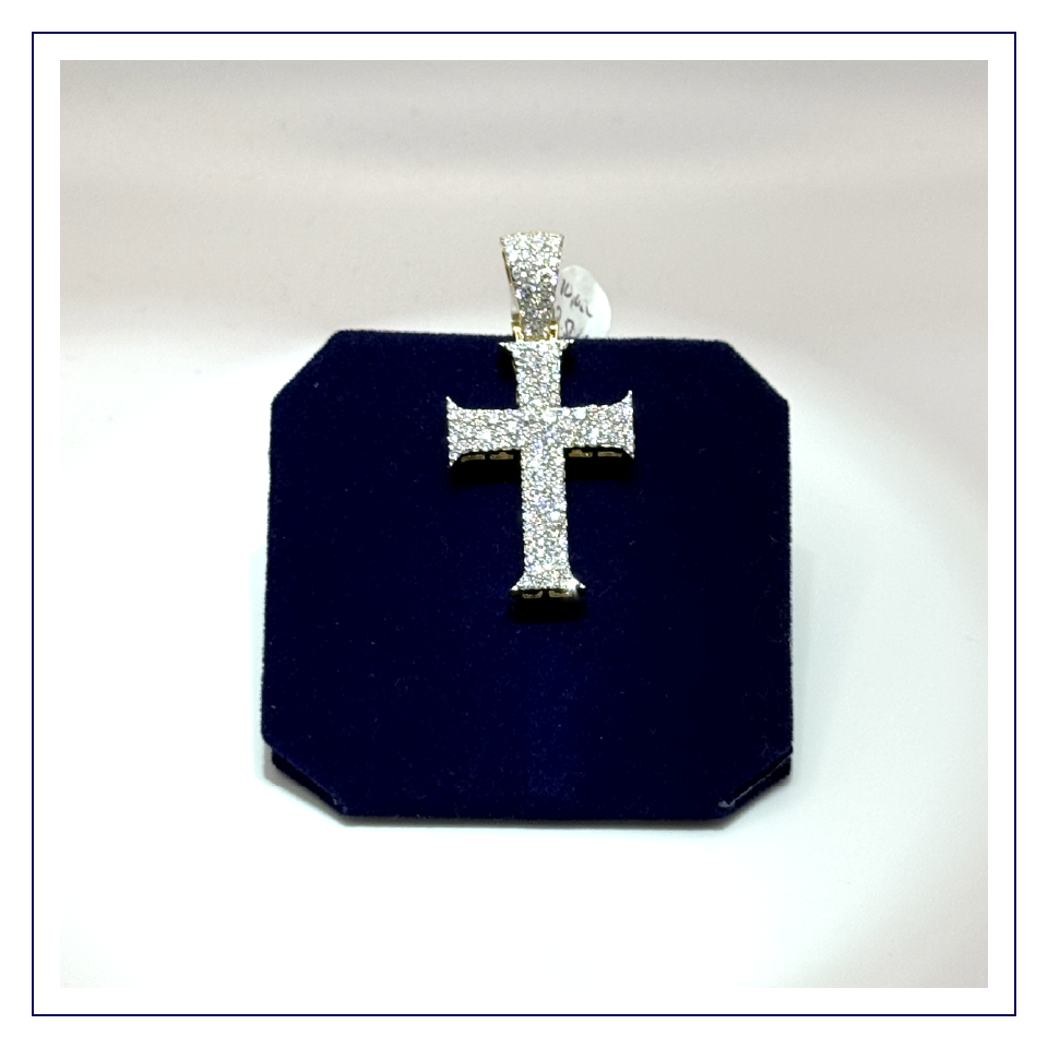 The "Luminous Faith" Lab Diamond Cross (2.50 CTW)
