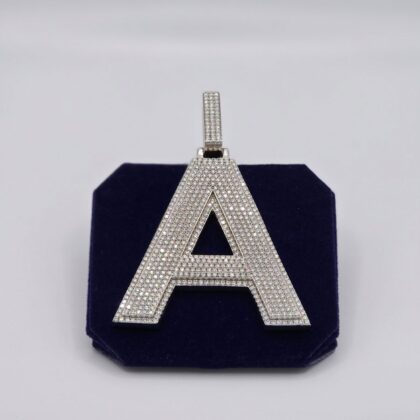 The Iced Initial "A"